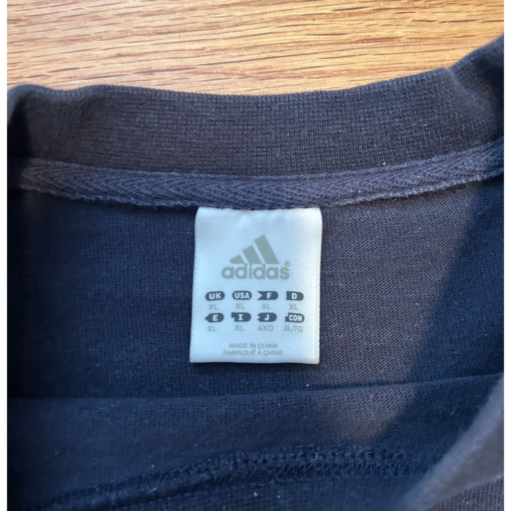 Adidas New York Yankees Shirt Blue Pullover Vintage - Picture 5 of 6